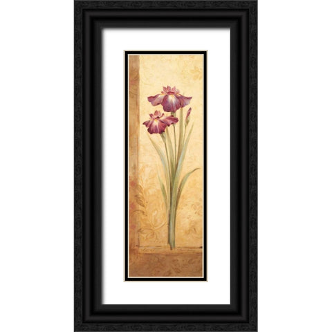 Grandiflora I Black Ornate Wood Framed Art Print with Double Matting by Gladding, Pamela