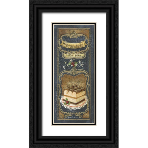 Tiramisu Black Ornate Wood Framed Art Print with Double Matting by Gorham, Gregory