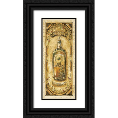 Olive Oil - Rosemary Black Ornate Wood Framed Art Print with Double Matting by Gorham, Gregory