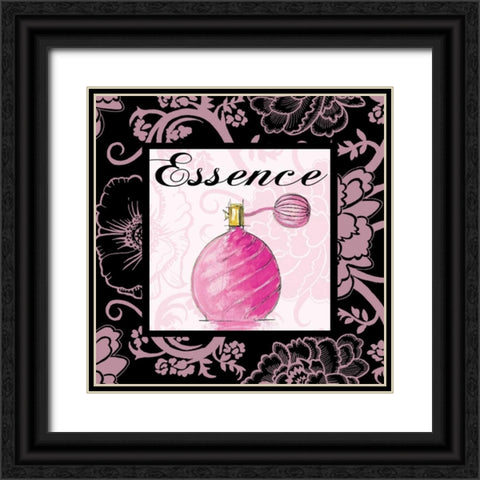 Fashion Pink Essence Black Ornate Wood Framed Art Print with Double Matting by Gorham, Gregory