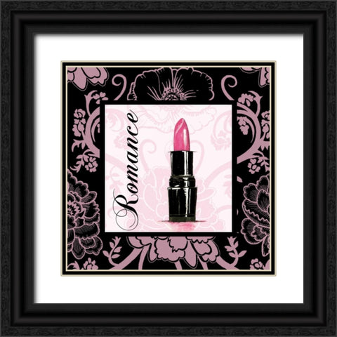 Fashion Pink Romance Black Ornate Wood Framed Art Print with Double Matting by Gorham, Gregory