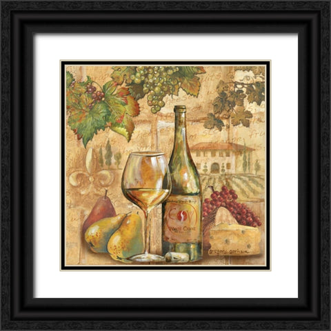 Umbrian Beauty Black Ornate Wood Framed Art Print with Double Matting by Gorham, Gregory