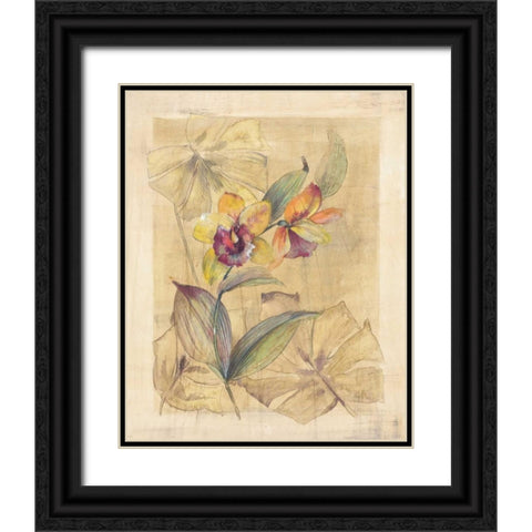 Bahama Breeze I Black Ornate Wood Framed Art Print with Double Matting by Hargittai, Paul