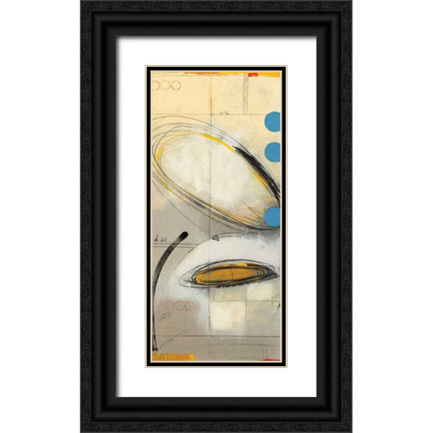 Cosmic I Black Ornate Wood Framed Art Print with Double Matting by Bach, Marci
