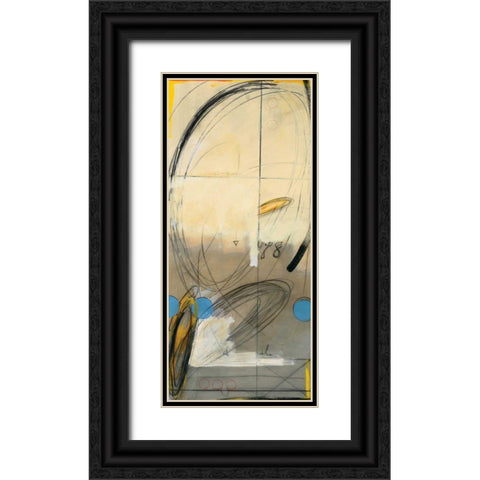Cosmic II Black Ornate Wood Framed Art Print with Double Matting by Bach, Marci