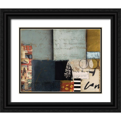 Entropy II Black Ornate Wood Framed Art Print with Double Matting by Braelin, Frank