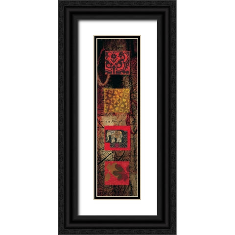 Citrus Jewel III Black Ornate Wood Framed Art Print with Double Matting by Hillard, Stephen