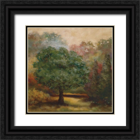Tree Cast II Black Ornate Wood Framed Art Print with Double Matting by Lee, Scott