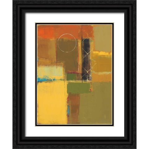 Sunny Mindset I Black Ornate Wood Framed Art Print with Double Matting by Lentz, Michael
