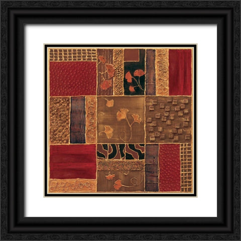 Mineral I Black Ornate Wood Framed Art Print with Double Matting by Jeffrey, Jillian