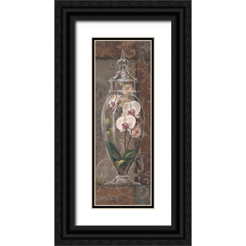 Asian Apothecary I Black Ornate Wood Framed Art Print with Double Matting by Jeffrey, Jillian