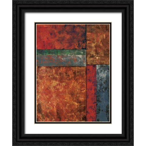 Moment in Space I Black Ornate Wood Framed Art Print with Double Matting by Kime, John