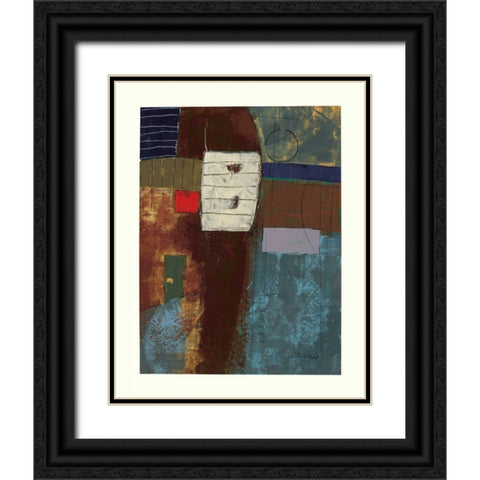 Medford Manor I Black Ornate Wood Framed Art Print with Double Matting by Kime, John