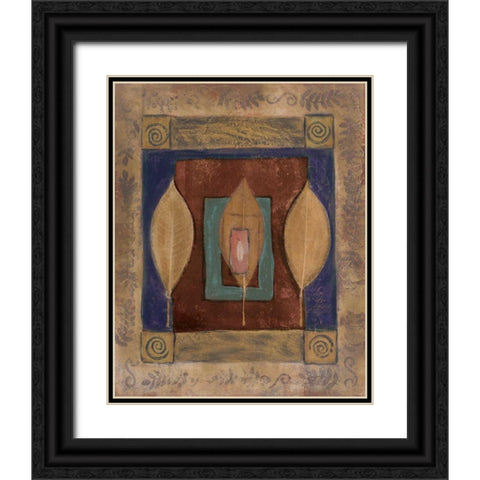 Earths Surface I Black Ornate Wood Framed Art Print with Double Matting by Kime, John