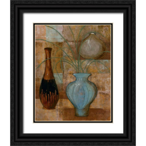 Persian Pot II Black Ornate Wood Framed Art Print with Double Matting by Kime, John