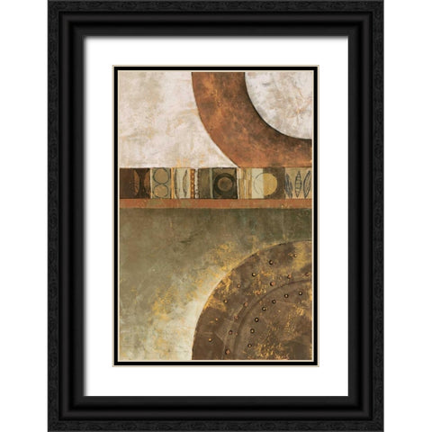Spirits Tapestry I Black Ornate Wood Framed Art Print with Double Matting by Kime, John