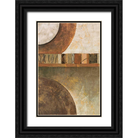 Spirits Tapestry II Black Ornate Wood Framed Art Print with Double Matting by Kime, John