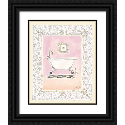Toilette I Black Ornate Wood Framed Art Print with Double Matting by Leal, Steve