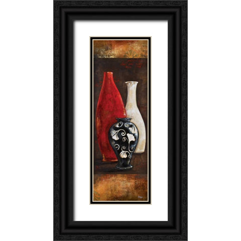 Eastern Bazaar I Black Ornate Wood Framed Art Print with Double Matting by Linza, Loretta