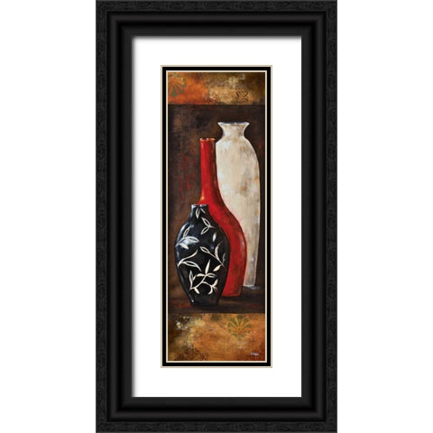 Eastern Bazaar II Black Ornate Wood Framed Art Print with Double Matting by Linza, Loretta