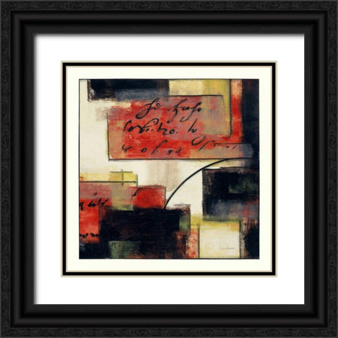 Royal Phase II Black Ornate Wood Framed Art Print with Double Matting by Marque, Lucia