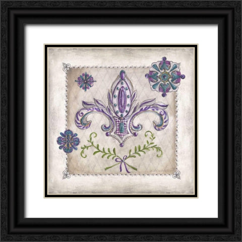Royal Crown I Black Ornate Wood Framed Art Print with Double Matting by McRostie, Kate