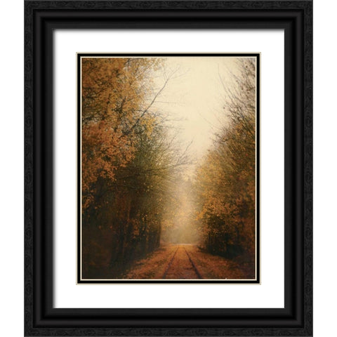 Road of Mysteries I Black Ornate Wood Framed Art Print with Double Matting by Melious, Amy