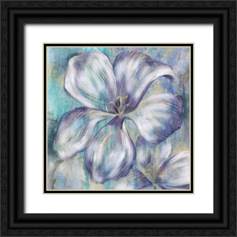 Summer Beauty I Black Ornate Wood Framed Art Print with Double Matting by Ferry, Margaret