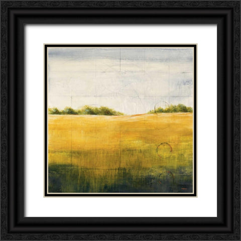 Earth Meets Sky II Black Ornate Wood Framed Art Print with Double Matting by Martin, Cheryl