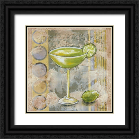Margarita Black Ornate Wood Framed Art Print with Double Matting by Osborne, Susan