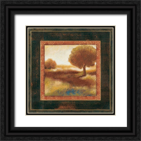 Timeless Light II Black Ornate Wood Framed Art Print with Double Matting by Osborne, Susan