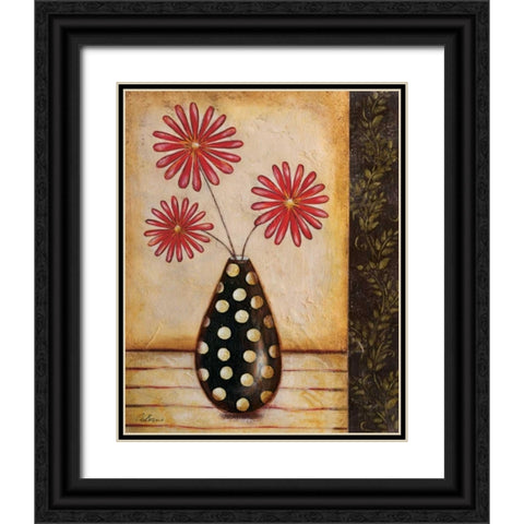 Playful II Black Ornate Wood Framed Art Print with Double Matting by Osborne, Susan