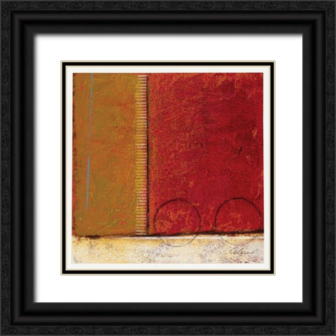 Spice Field I Black Ornate Wood Framed Art Print with Double Matting by Osborne, Susan