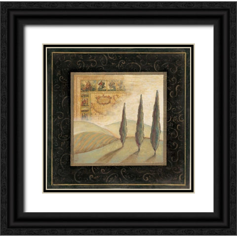 Natures Spirit II Black Ornate Wood Framed Art Print with Double Matting by Osborne, Susan