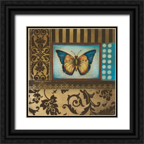 Over the Rainbow II Black Ornate Wood Framed Art Print with Double Matting by Poloson, Kimberly