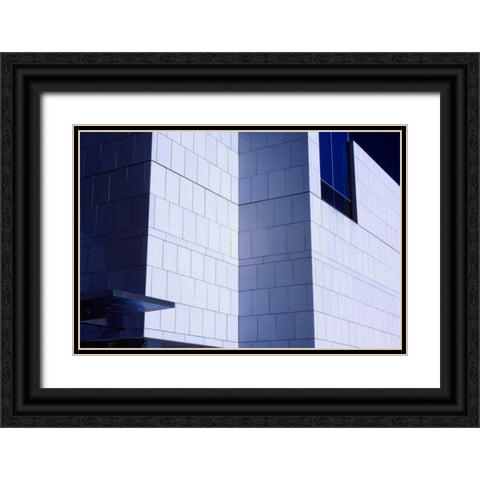 Shadows and Walls I Black Ornate Wood Framed Art Print with Double Matting by Hausenflock, Alan