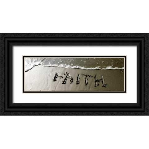 Faith Black Ornate Wood Framed Art Print with Double Matting by Hausenflock, Alan