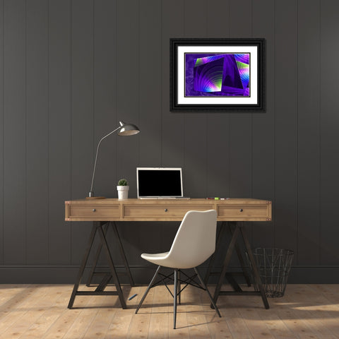 Colorful Planes II Black Ornate Wood Framed Art Print with Double Matting by Hausenflock, Alan