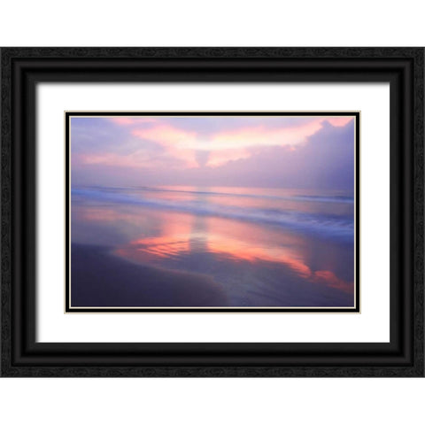 Wrightsville Sunrise III Black Ornate Wood Framed Art Print with Double Matting by Hausenflock, Alan