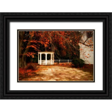 Summers Ending II Black Ornate Wood Framed Art Print with Double Matting by Hausenflock, Alan