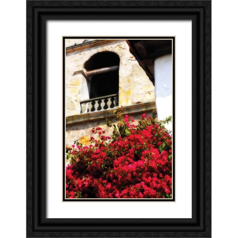 The Old Mission II Black Ornate Wood Framed Art Print with Double Matting by Hausenflock, Alan
