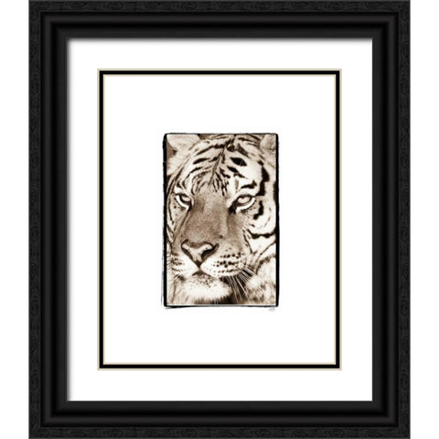 True II Black Ornate Wood Framed Art Print with Double Matting by Parker, Susann