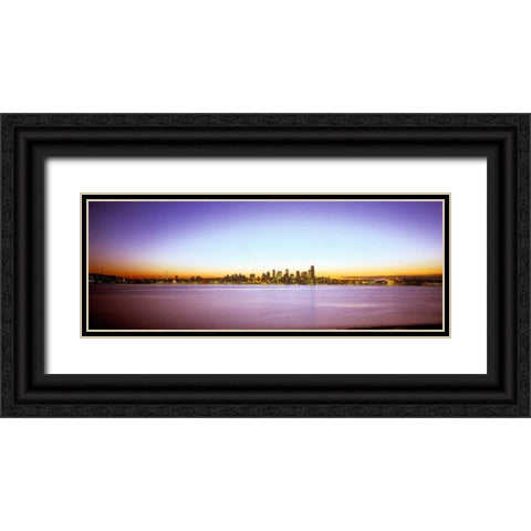 From Elliott Bay I Black Ornate Wood Framed Art Print with Double Matting by Stefko, Bob