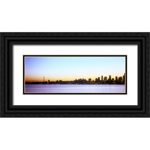 From Elliott Bay II Black Ornate Wood Framed Art Print with Double Matting by Stefko, Bob