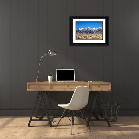 Sierra Nevada Mountains I Black Ornate Wood Framed Art Print with Double Matting by Taylor, Douglas