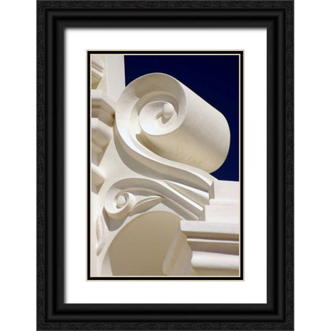 Mission Detail I Black Ornate Wood Framed Art Print with Double Matting by Taylor, Douglas
