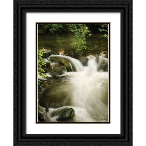 Soothing Waters VI Black Ornate Wood Framed Art Print with Double Matting by Geyman, Vitaly