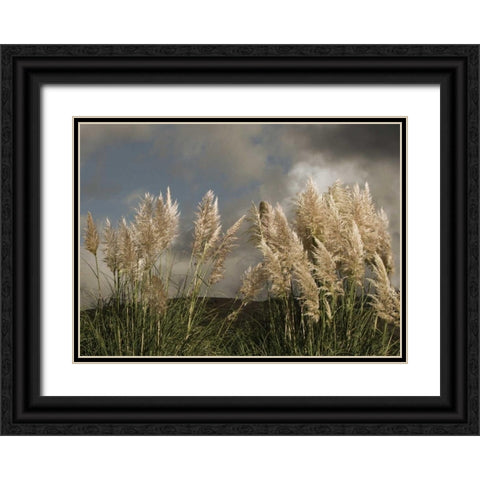Dance of White Towers Black Ornate Wood Framed Art Print with Double Matting by Geyman, Vitaly