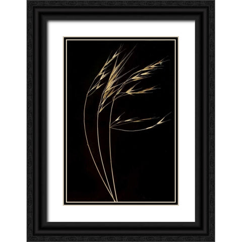 Grass Mosaic II Black Ornate Wood Framed Art Print with Double Matting by Geyman, Vitaly
