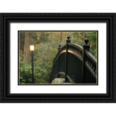 Bridge of Light I Black Ornate Wood Framed Art Print with Double Matting by Geyman, Vitaly